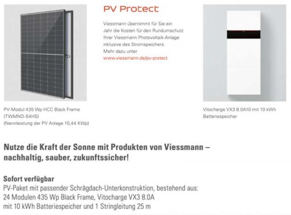 Viessmann 10kWp Energiepaket